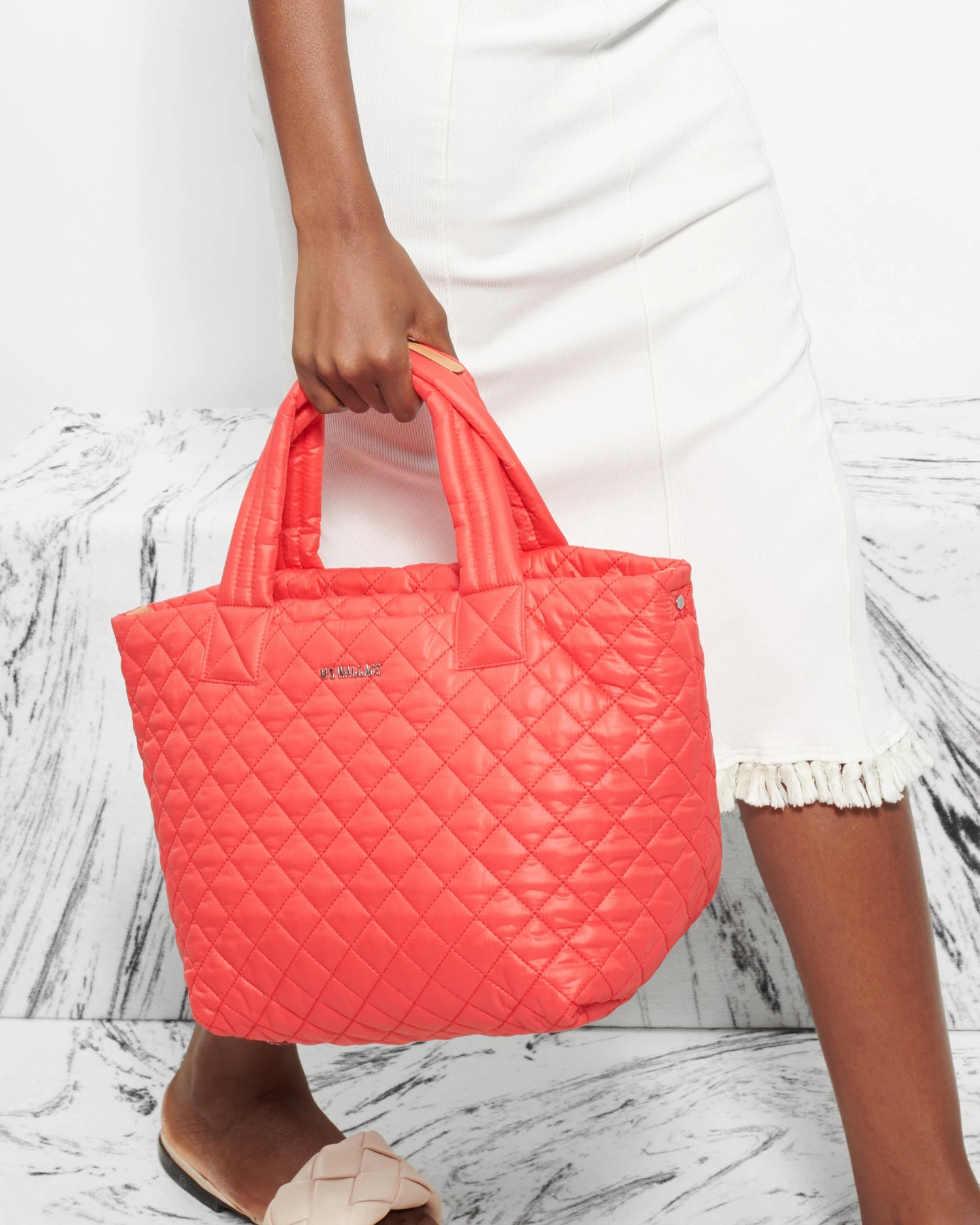Coral Small Metro Tote Deluxe - Image 2