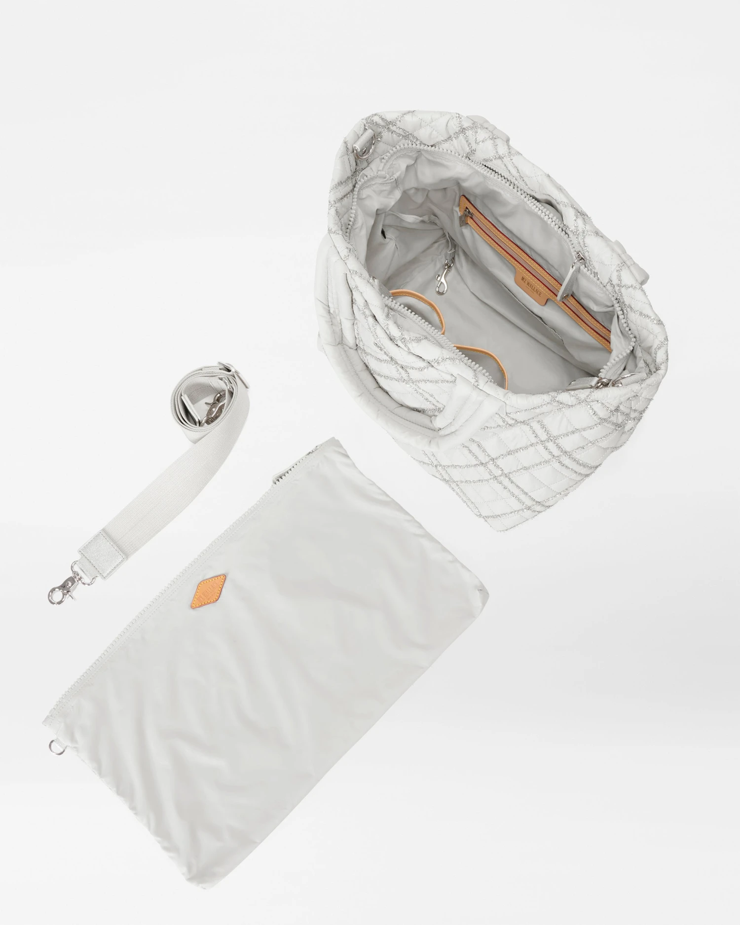 Frost Tinsel Small Metro Tote Deluxe - Image 4