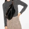 Black Lacquer Crosby Sling Bag
