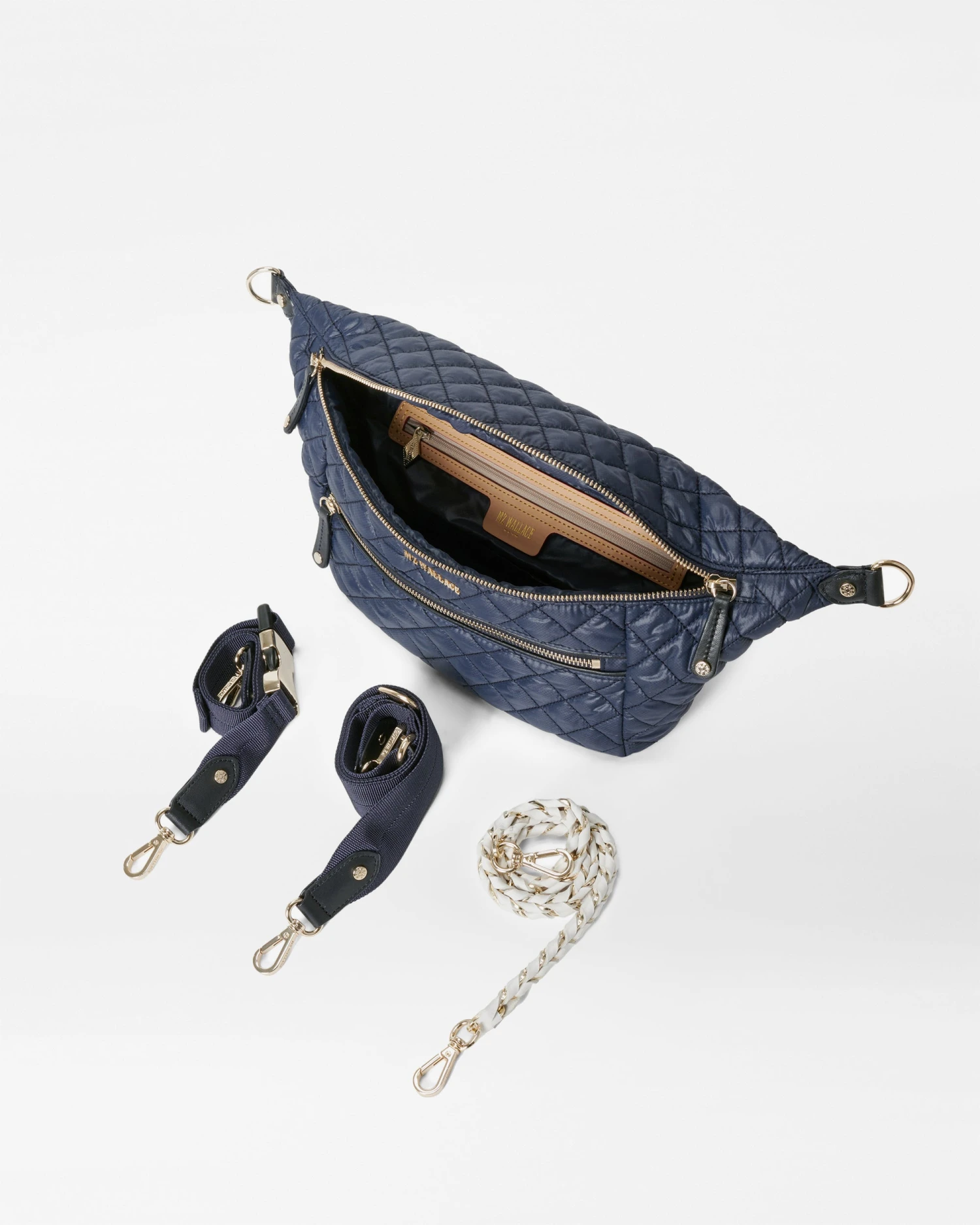 Dawn/White Crosby Crossbody Sling Bag - Image 4