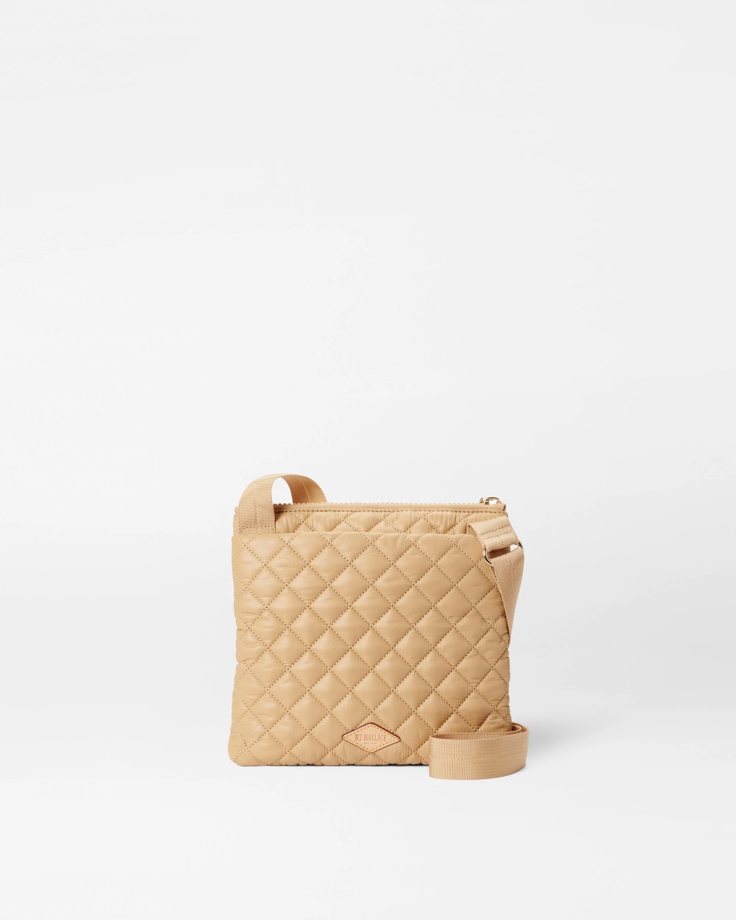 Camel Metro Flat Crossbody - Image 3