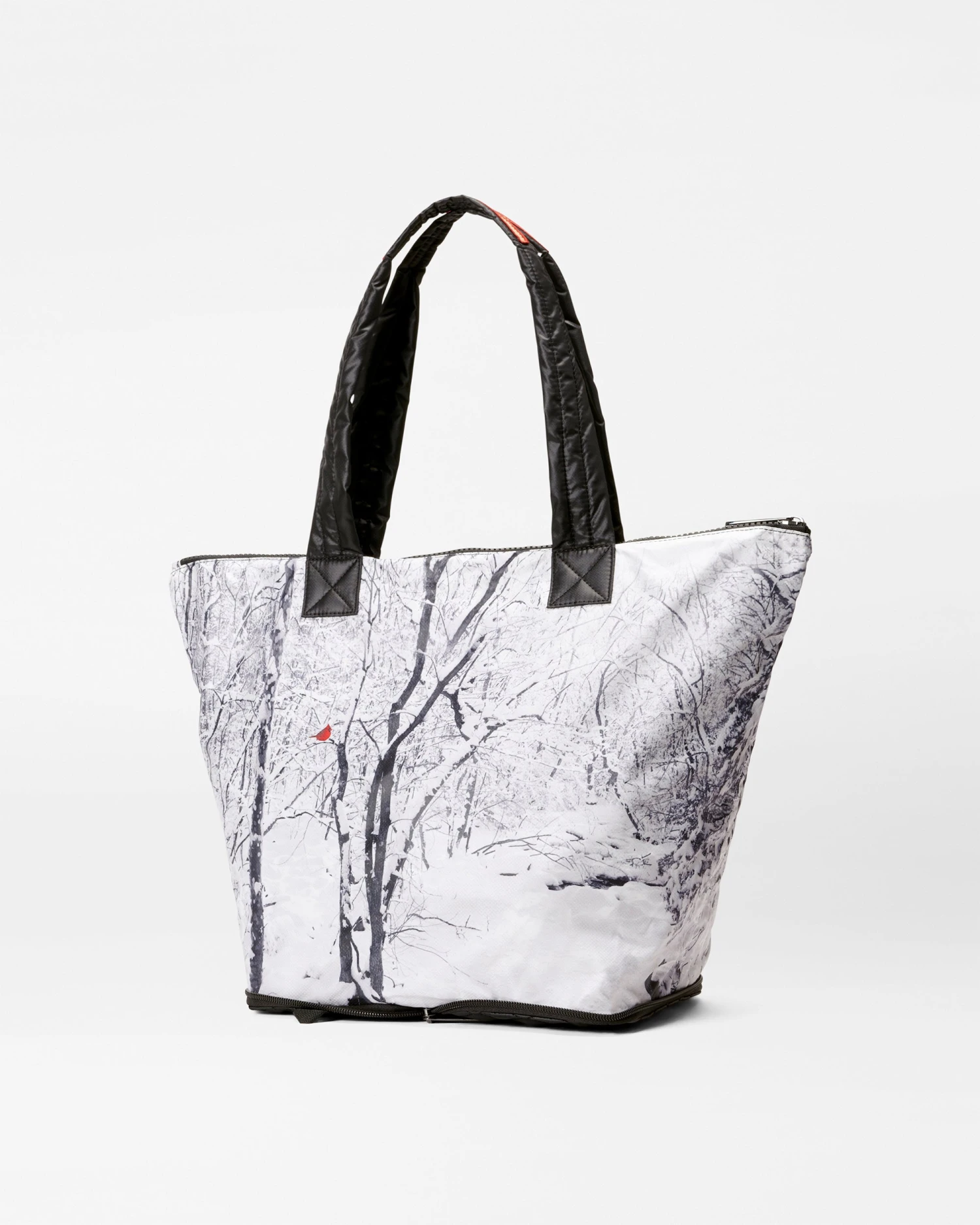 Winter Cardinal Print Packable Market Tote - Image 3