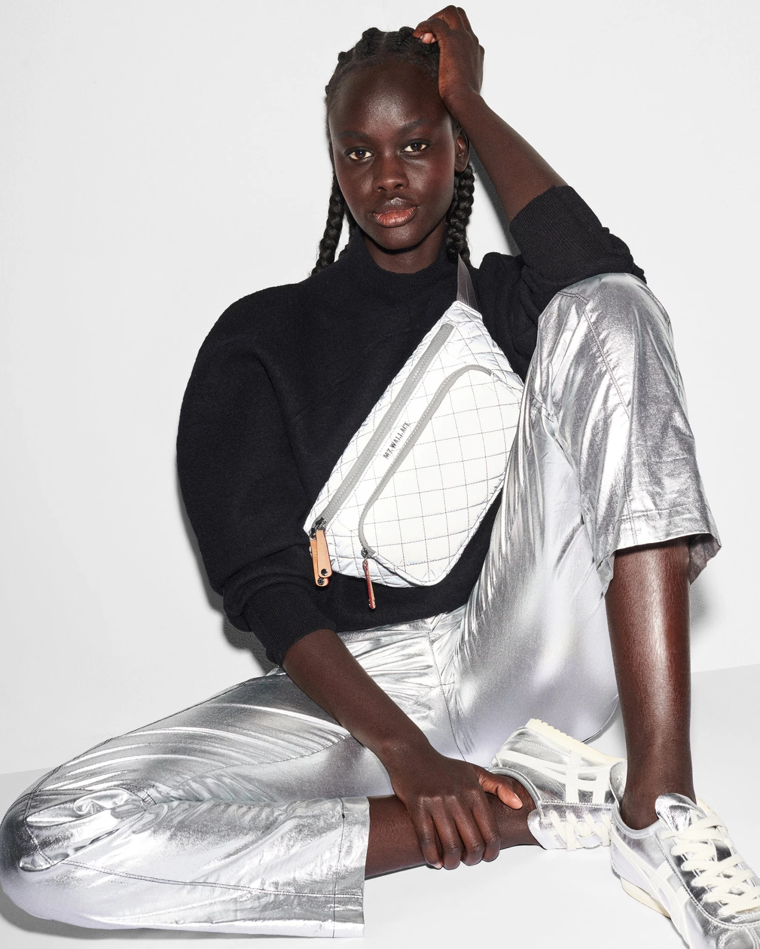 Silver Reflective Metro Sling - Image 2