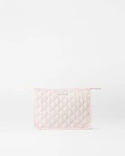 Rose Rec With Sequin Metro Clutch
