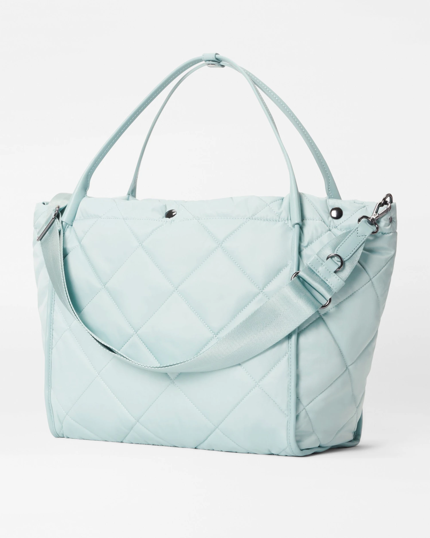 Silver Blue Large Madison Shopper - Image 3