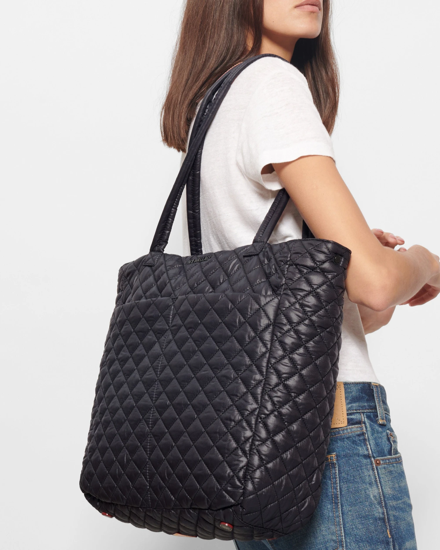 Black Large Metro Quatro Tote - Image 3