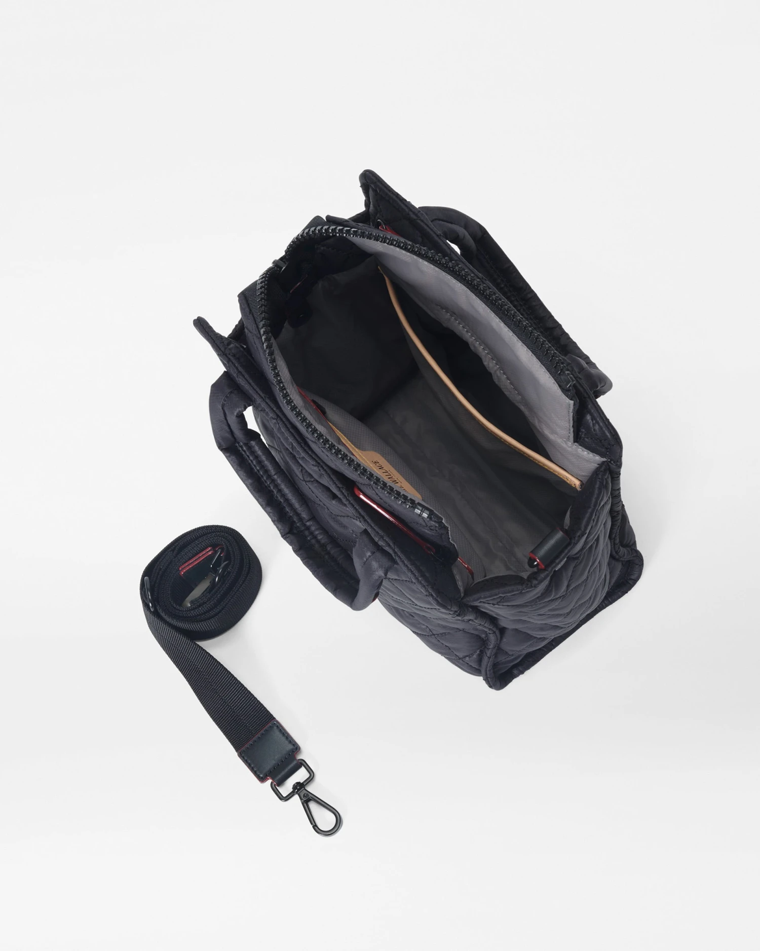 Black Mini Box Tote - Image 5