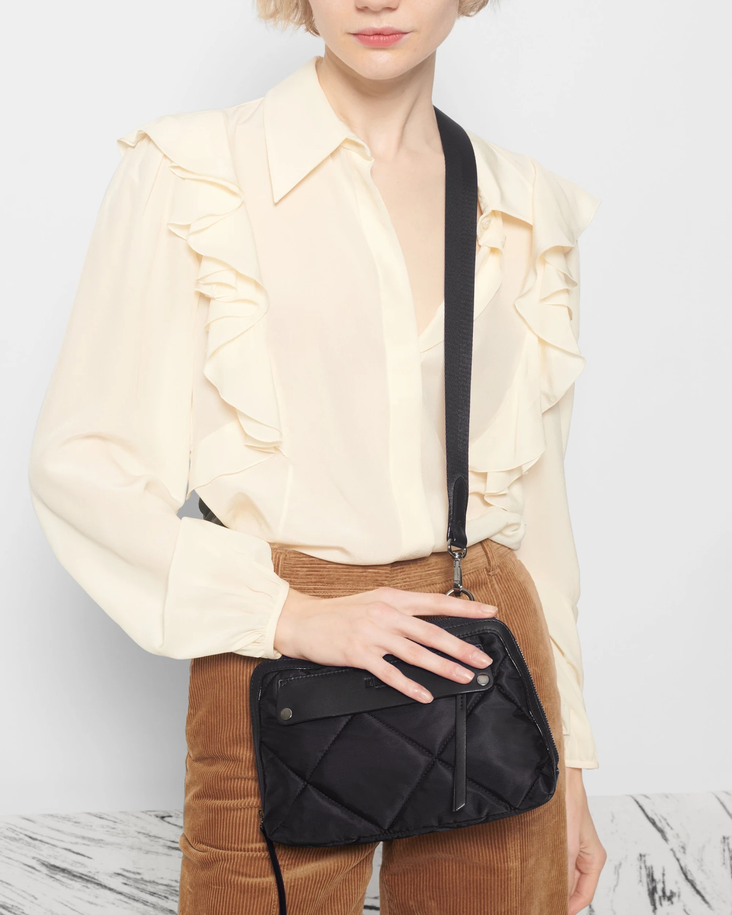 Black Madison Clutch Crossbody - Image 4