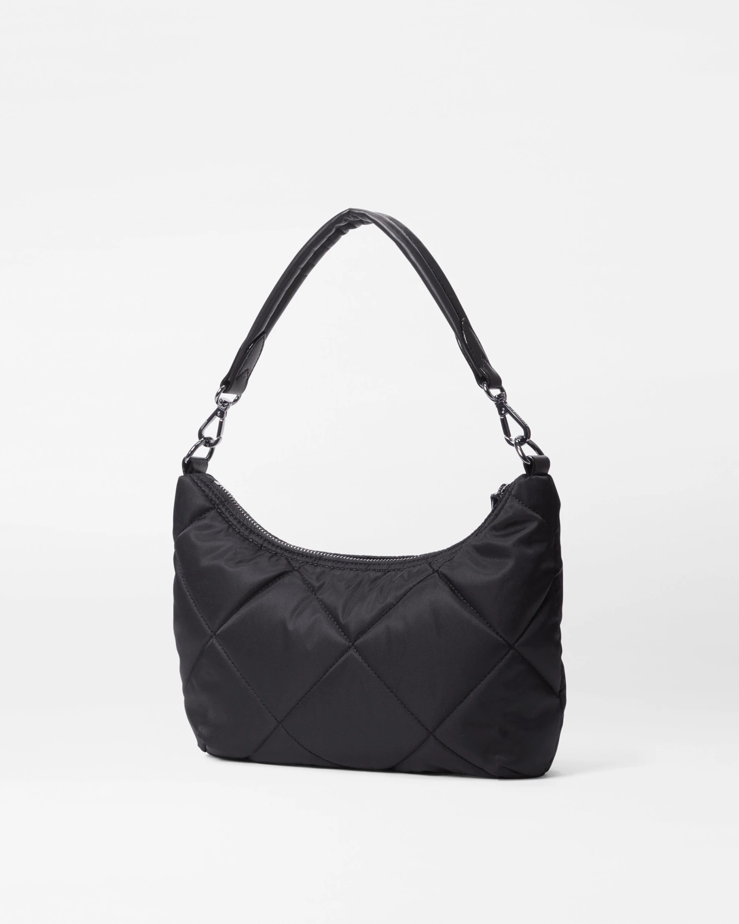 Black Small Madison Shoulder Bag - Image 4