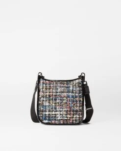 Midnight Sparkle Boucle Small Box Crossbody