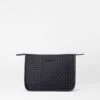 Black Woven Clutch
