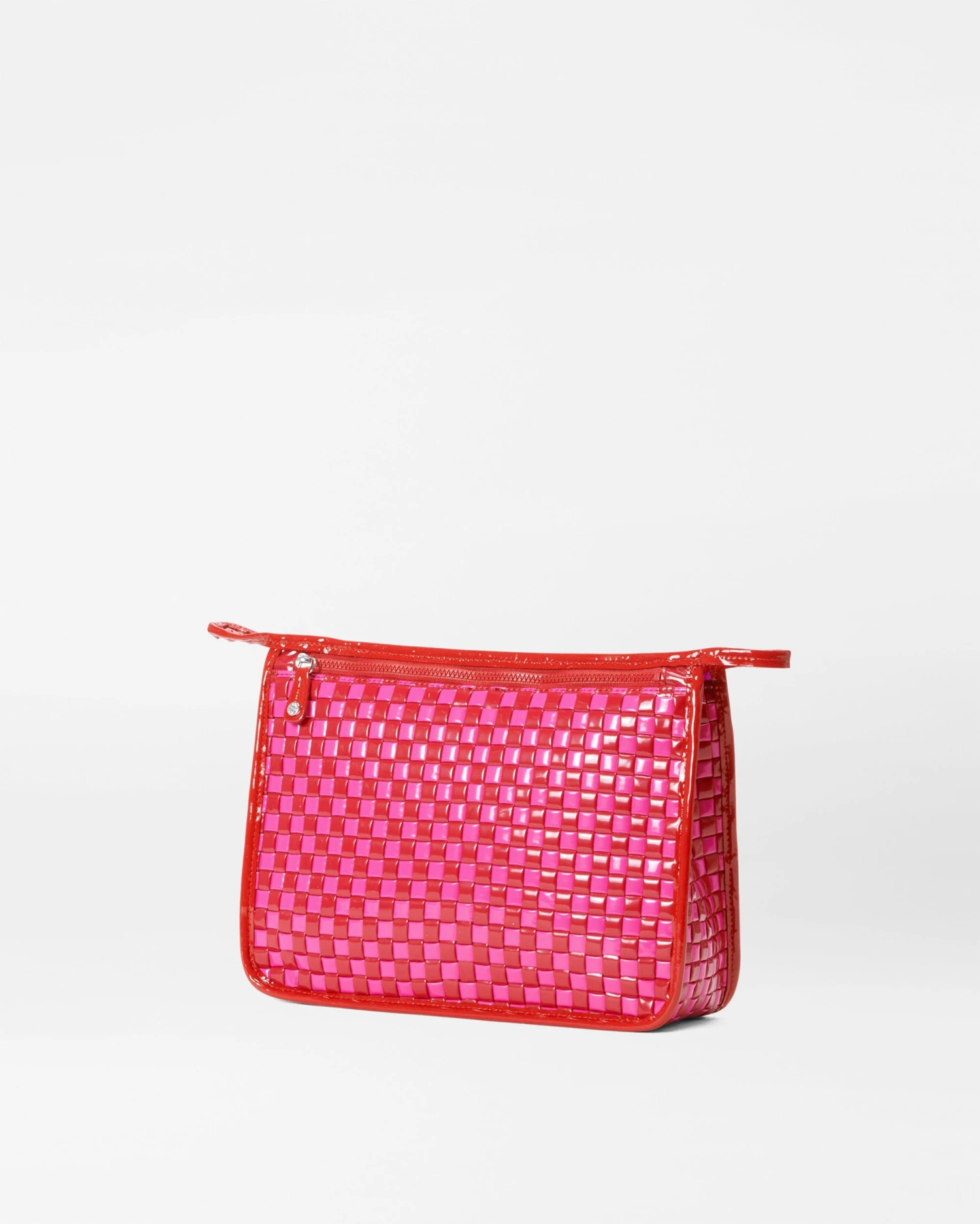 Candy Lacquer Woven Clutch - Image 3