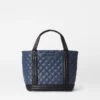Navy & Black Small Empire Tote