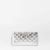 Silver Candy Long Zip Round Wallet