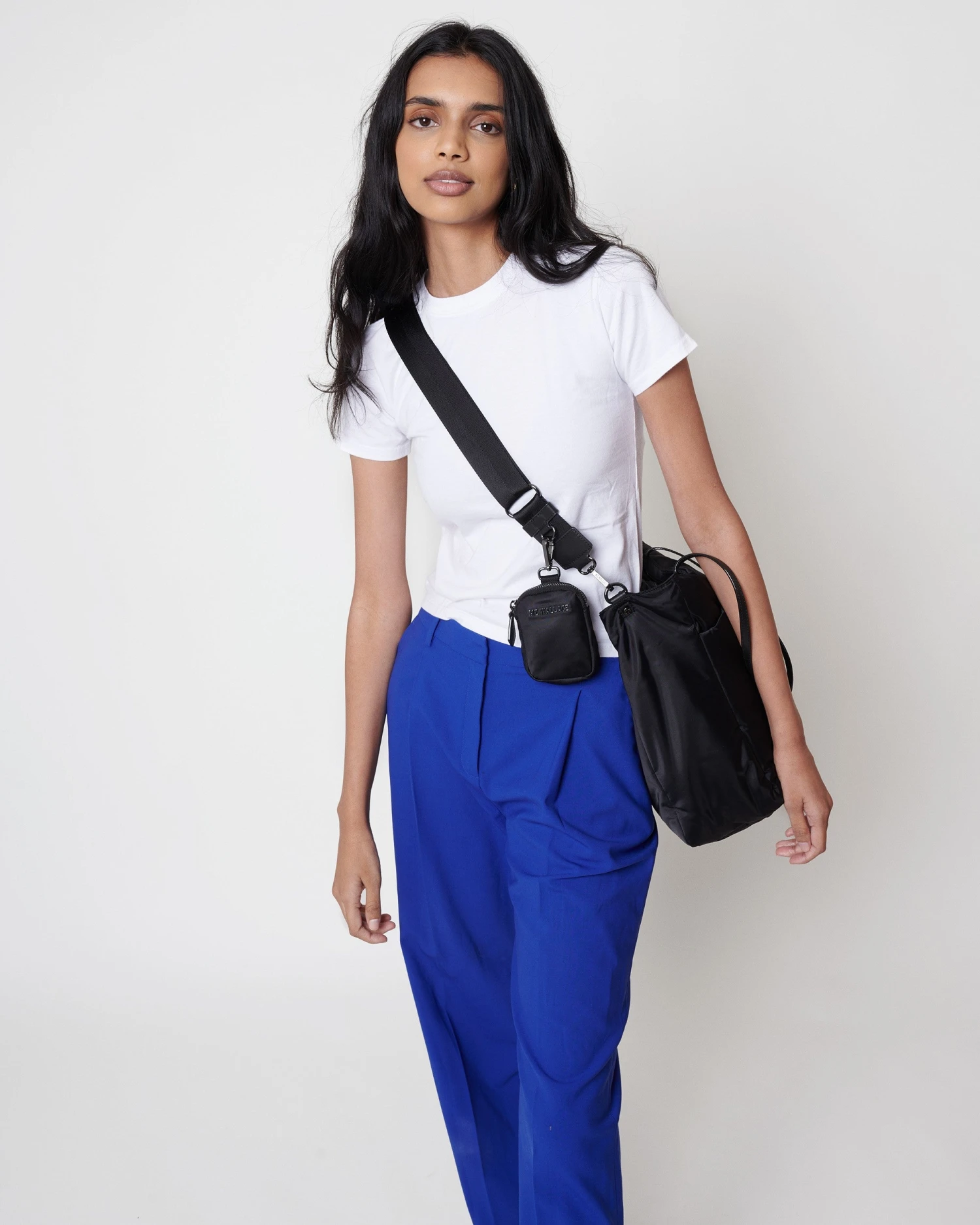 Black Large Bowery Link Pouch - Image 3